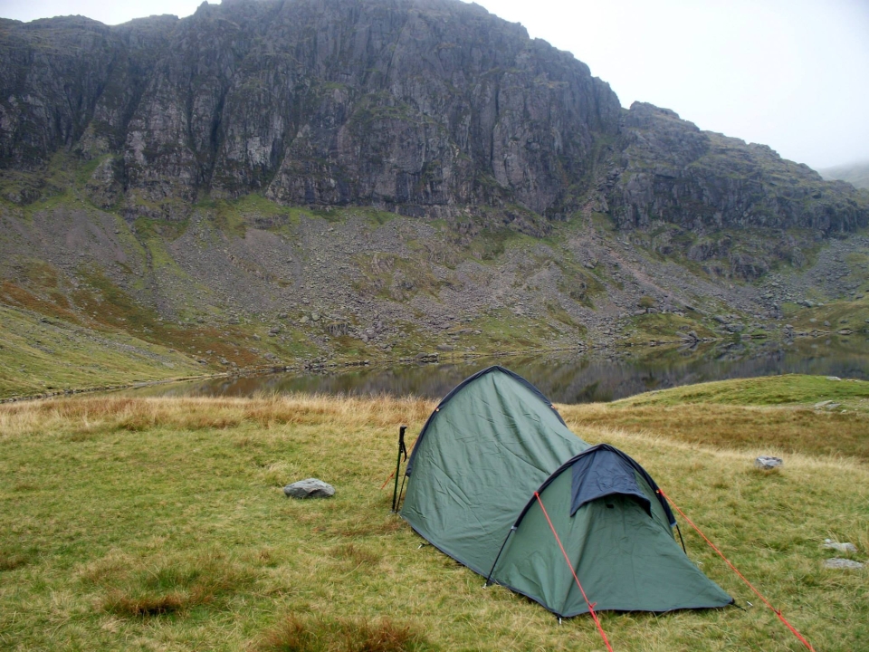 Bed for the night. Stickle Tarn Cumbria