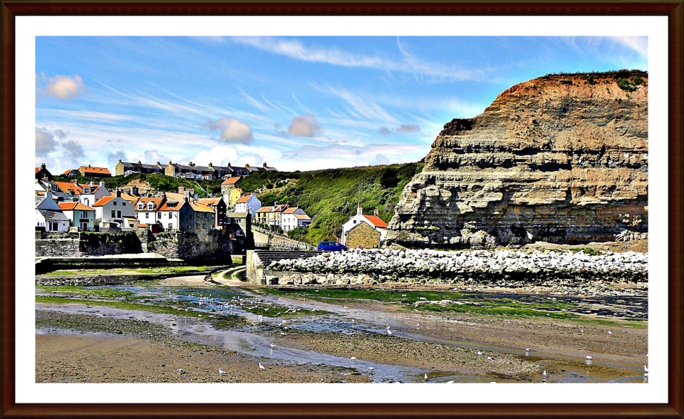'Staithes, on the North Yorkshire Coastline. England'