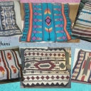 Some blankets I crocheted, no pattern one of a kind.