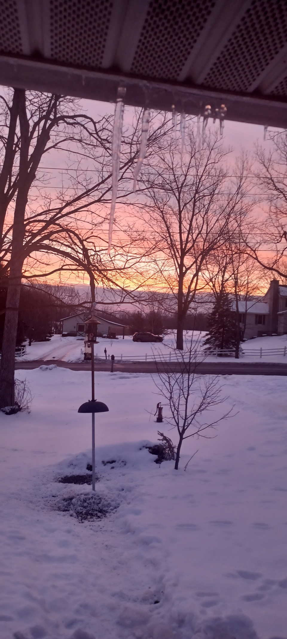 Red sky in morning.............